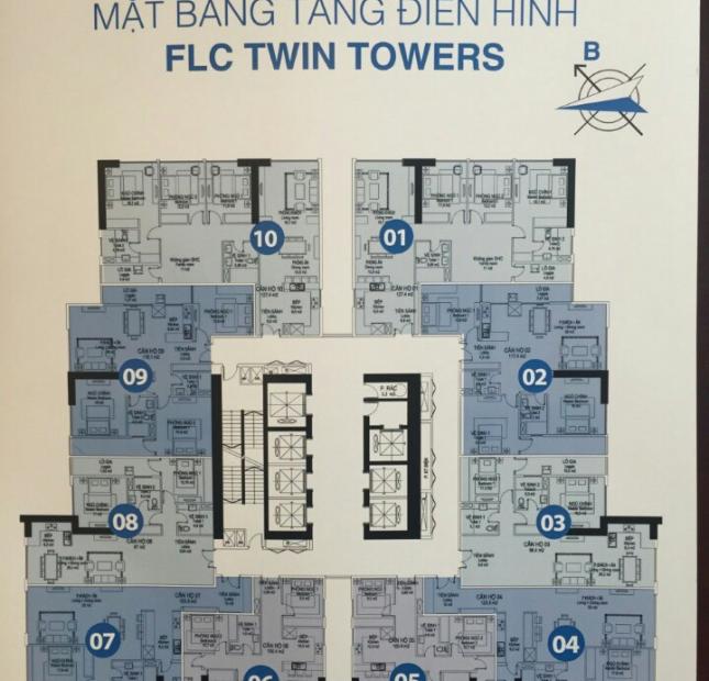 Tôi bán các căn ngoại giao CC FLC Twintower 265 Cầu Giấy, giá bán 32 tr/m2