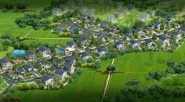 Bán nhà biệt thự, liền kề tại dự án Green Oasis Villas, Lương Sơn, Hòa Bình, DT 145m2, giá 1.5 tỷ