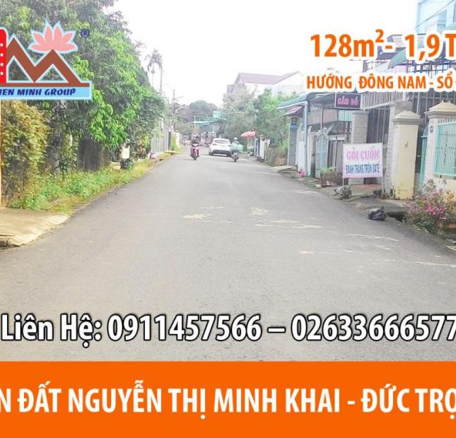 Đất Nguyễn Thị Minh Khai, Liên Nghĩa, Đức Trọng, DT 128m2, hướng Đông Nam, cần bán gấp giá tốt