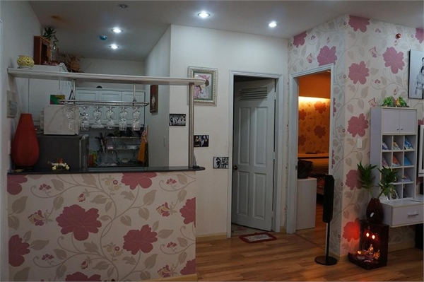 Cho thuê căn hộ cao cấp Khánh Hội 2, DT: 60m2, 1 PN, đủ nội thất,10tr/tháng