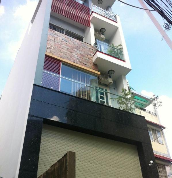 Bán nhà MT đường Nguyễn Lâm, 50m2, 1 trệt, 3 lầu, ST, giá 7,8 tỷ