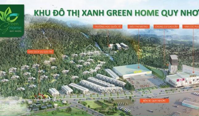 Bán đất nền Green Home Quy Nhơn giá gốc CĐT chỉ từ 27 triệu/m2 DT 105m2-197m2