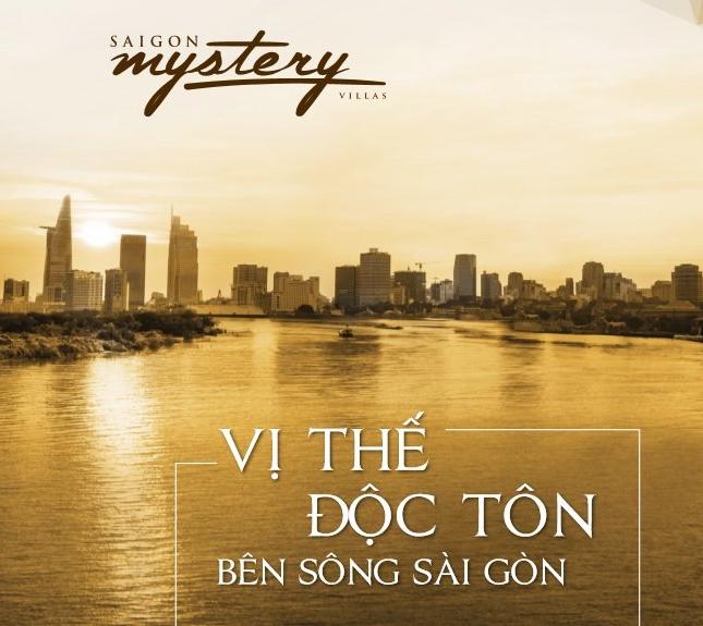 Bán đất Sài Gòn Mystery Villas, vị thế độc tôn, view sông Sài Gòn