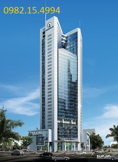 BQL cho thuê văn phòng cao cấp đối diện Keangnam tòa Handico Tower, Nam Từ Liêm, LH: 0982154994