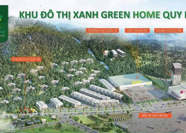 Khu đô thị mới green home Quy Nhơn. Xanh - Sạch - Đẹp: 27tr/m2