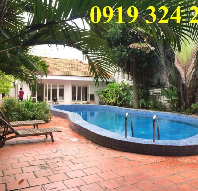 Cho thuê villa Thảo Điền, 1000m2, sân vườn, hồ bơi, giá 94.5 triệu/th