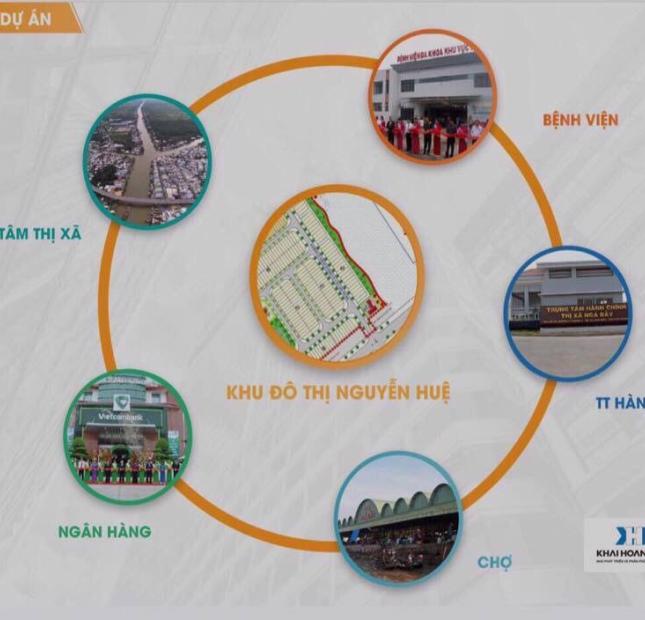 Khu đô thị Nguyễn Huệ đất tiềm năng vị trí tiềm năng tại Ngã Bảy Hậu Giang