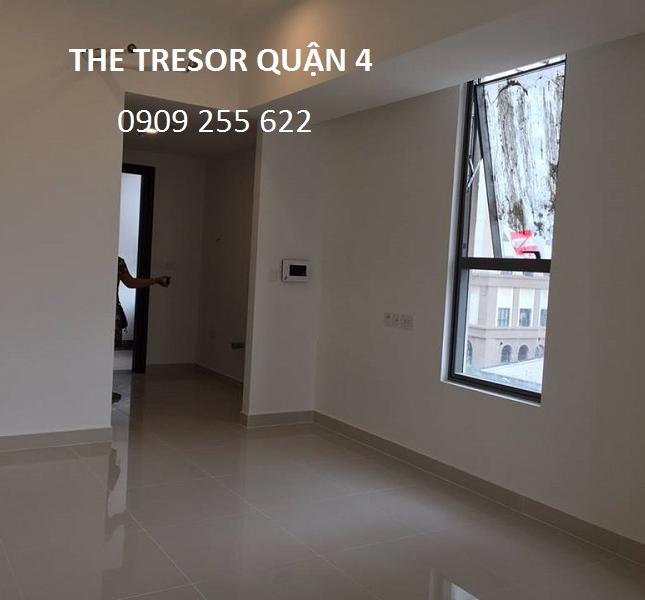 Cho thuê officetel The Tresor quận 4 – DT: 31,61 - 35,3 - 36,8 - 38,7 - 44,7m2