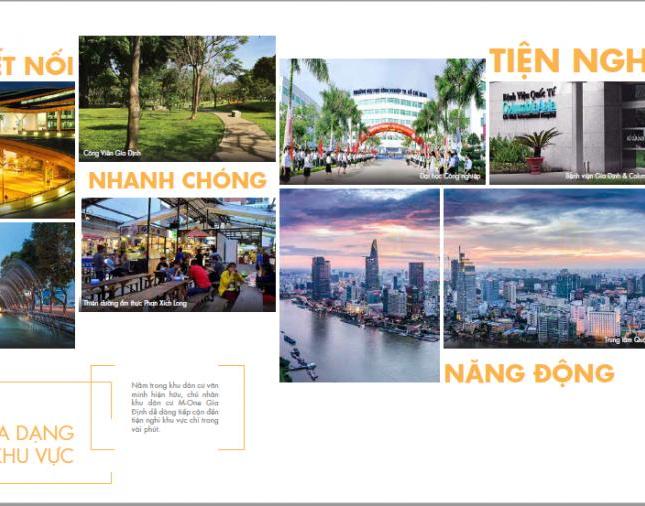 Cần chuyển nhượng lại căn hộ Masteri M-One Gia Định, Gò Vấp, 3PN