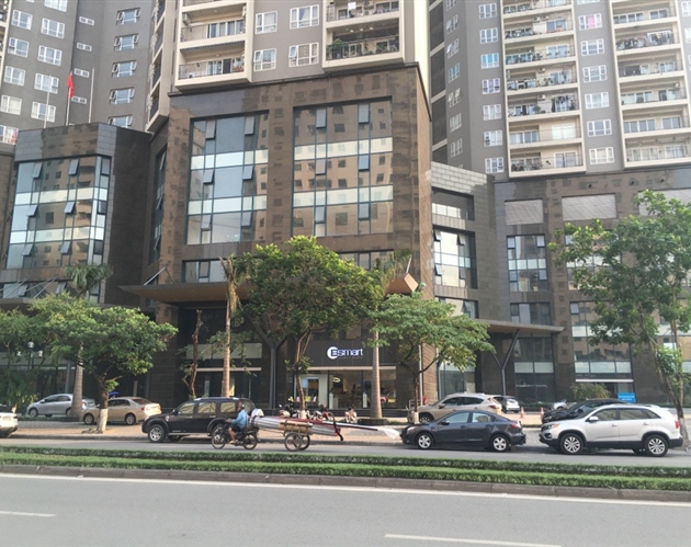 Cho thuê sàn thương mại tầng 1 tòa N04 mặt đường Hoàng Đạo Thúy diện tích 150m2, 300m2, 1000m2