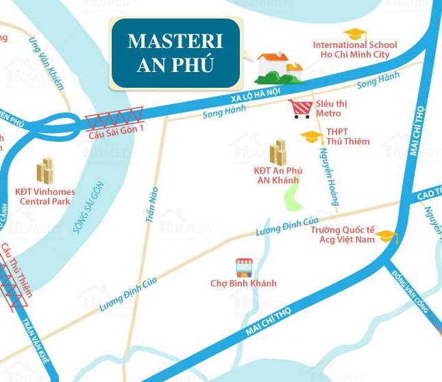 Nhận booking Masteri An Phú, giá từ 1,8 tỷ/căn, mở bán T12/2017. ĐK xem nhà mẫu 0901 36 78 76 (PKD)