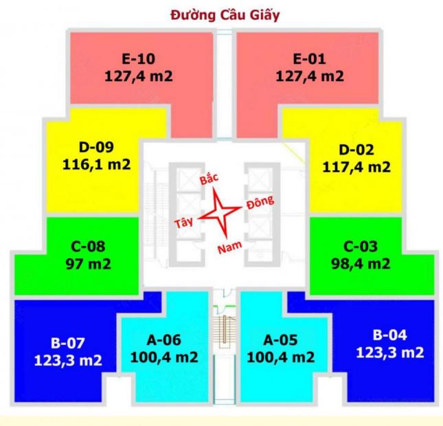 Tôi bán căn hộ chung cư FLC Twin Tower 265 Cầu Giấy, giá: 32tr/m2, căn 05, DT: 100.4m2