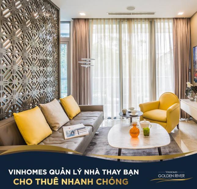 Vinhomes Golden River bán căn hộ view sông nhận nhà ở ngay chỉ cần TT 30%,ck 14%, cho vay 70% LS 0%