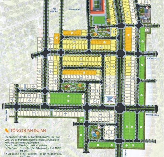 Bán đất tại dự án khu đô thị Mỹ Gia Nam Đà Nẵng, đường Dũng Sĩ Điện Ngọc. Giá chỉ từ 370 tr/lô
