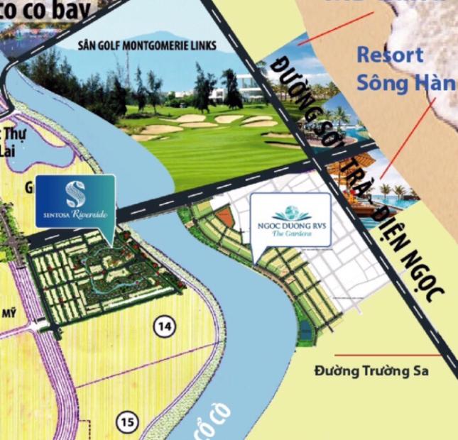 Mở bán dự án đất nền ven biển Nam Đà Nẵng, Sentosa Riverside, chiết khấu khủng lên tới 9%