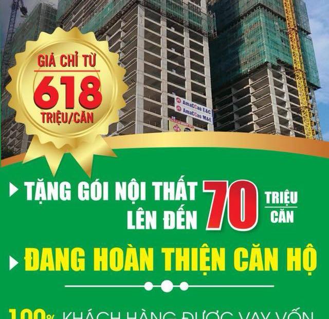 Bán căn hộ 69m2, 70m2 dự án NOXH Bright City giá chỉ từ 13.7tr/m2, quý II/2018 bàn giao nhà
