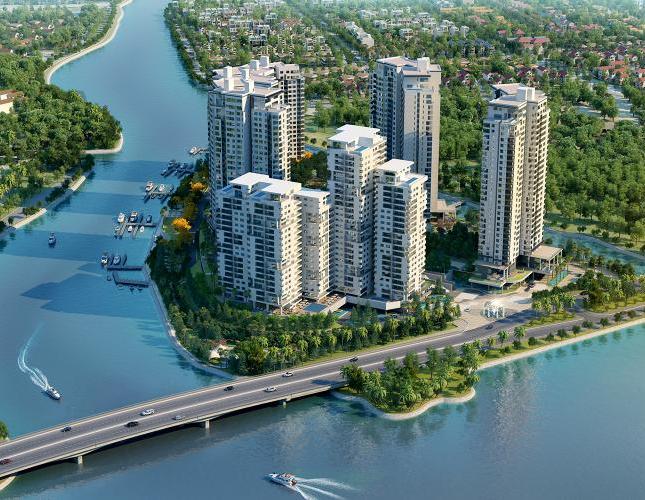 Bán căn hộ 4 phòng ngủ Đảo Kim Cương quận 2, 167m2, view sông Sài Gòn, Quận 1, Bitexco, 10.12 tỷ