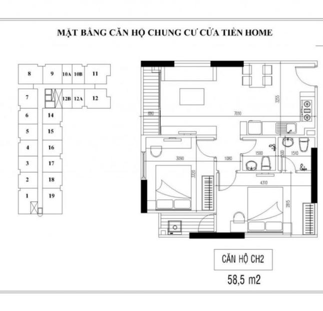 Chung cư Trung Đức có vị trí siêu đắc địa