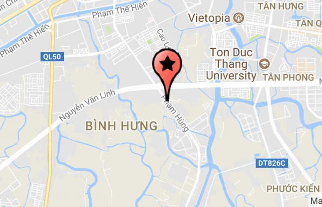 Bán gấp 5,5ha đất vườn Bình Chánh cách Nguyễn Văn Linh, Phạm Hùng 300m