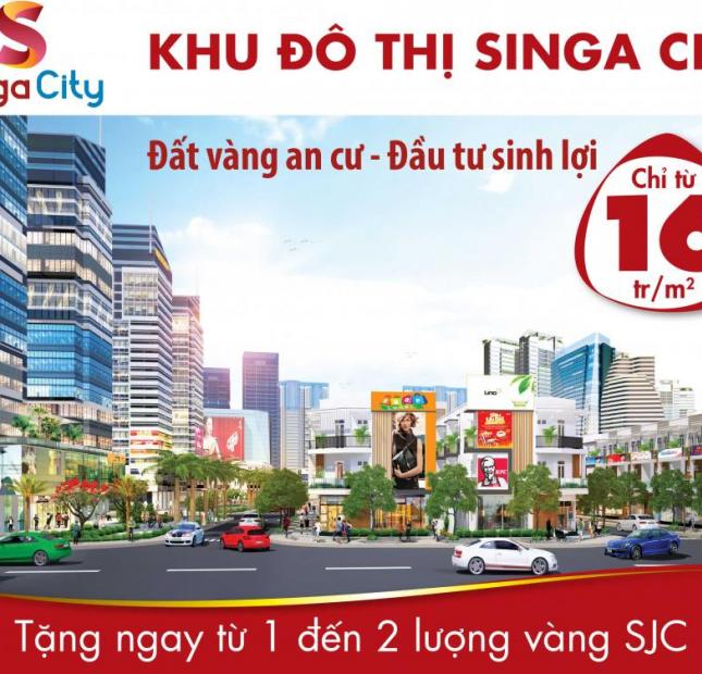 Dự án Singa City, Q 9, sở hữu ngay với 770 triệu, chiết khấu cao 21%, 20 chỉ vàng. LH: 090.949.3883