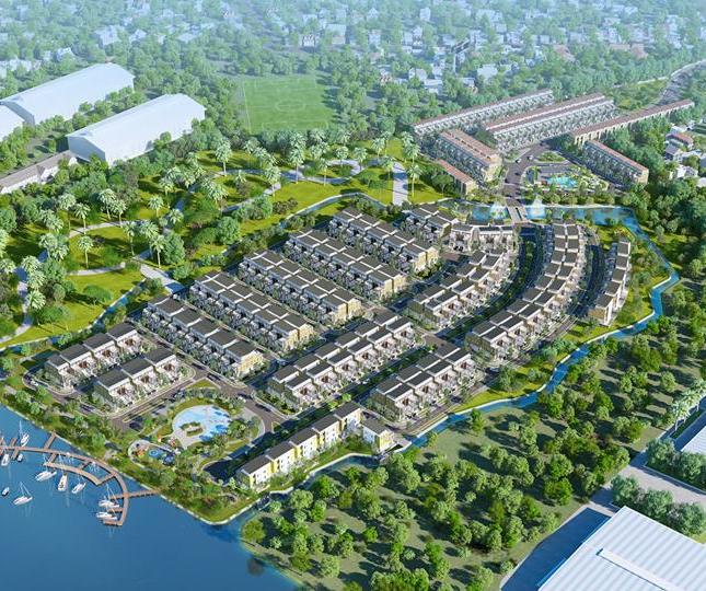 Trần Anh Riverside mở bán đất nền biệt thự và biệt thự liền kề ven sông, 10tr/m2, CK 5%