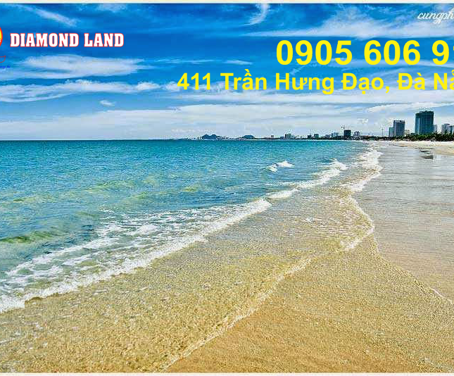 Cho thuê 1200 m2 đất MT đường biển Võ Nguyên Giáp gần khách Sạn Mường Thanh biển Mỹ Khê