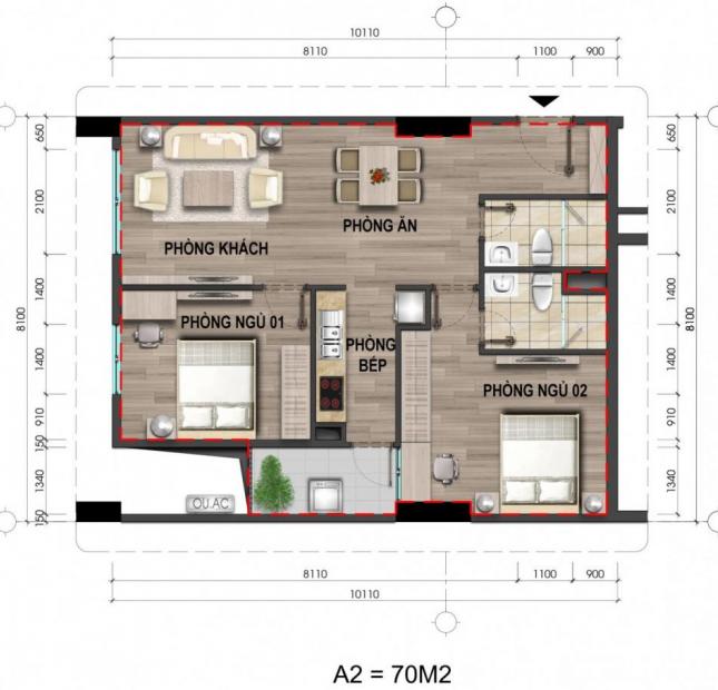 Cơ hội sở hữu căn hộ đẹp tại dự án chung cư nhà ở xã hội Bộ Công An, giá chỉ từ 14,5 tr/m2