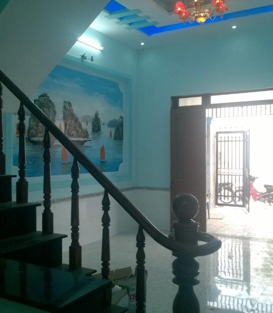 Chính chủ bán gấp nhà mới An Phú, 1 lầu, 1 trệt, sổ hồng riêng, diện tích 4x19m