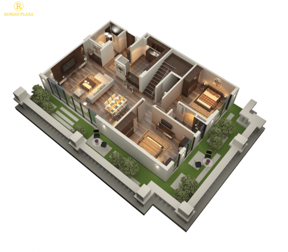Chung cư Roman Plaza Hải Phát, giá chỉ từ 1,9 tỷ/căn hộ, LH 0943326832