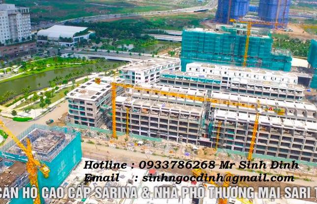 Bán căn hộ Sarina 2PN, lầu 9, cao nhất dự án, giá bán 7 tỷ. LH 0933786268 Mr Sinh