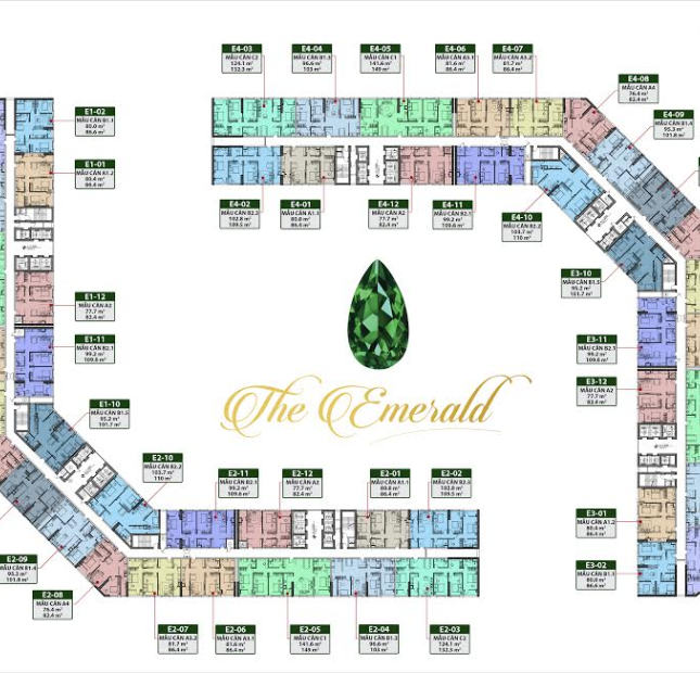 The Emerald CT8 Mỹ ĐÌnh căn hộ đẳng cấp giá chỉ 2,4 tỷ/78m2 - 0984 905 697