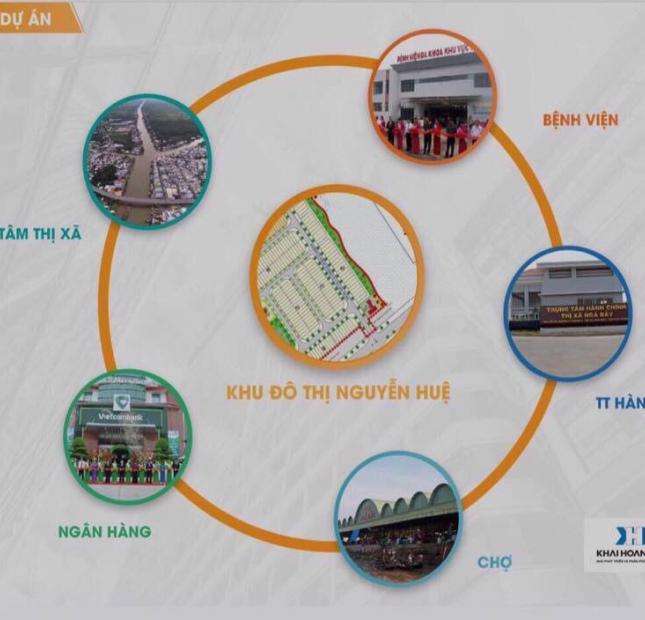 bán đất nền dự án khu đô thị Nguyễn Huệ tx Ngã 7 Hậu Giang