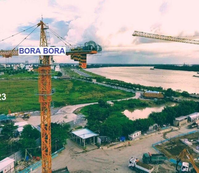 Bán căn hộ 2 phòng ngủ, tháp Bora Bora, Đảo Kim Cương, B-11.01, 96m2, view sông SG, cầu PM, 5 tỷ