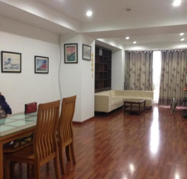 CHCC N04- Khu Đô Thị Trung Hòa Nhân Chính cần cho thuê gấp căn hộ 130m2, 3PN, nội thất đầy đủ 