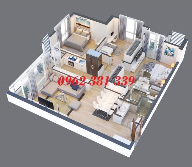 Căn hộ chung cư 378 Minh Khai ngay sát Times City, giá chỉ 32 triệu/m2, liên hệ 0962 381 339