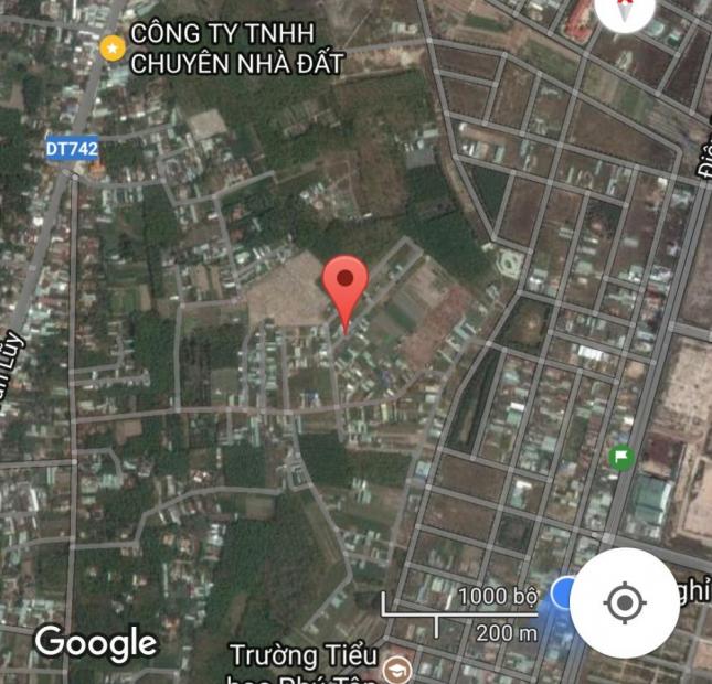 Bán đất tại đường DX 006, phường Phú Mỹ, Thủ Dầu Một, Bình Dương, diện tích 292.2m2, giá 5,5 tr/m2