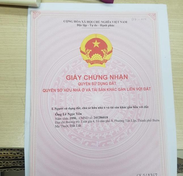 Bán đất thổ cư trên MT đường Nguyễn Cửu phú, Sinh lời 25%, shr