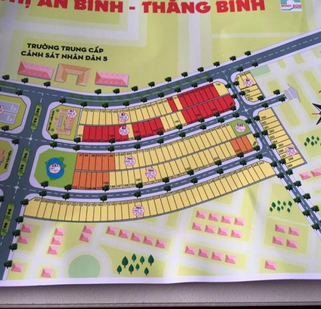Bán đất nền dự án tại dự án khu đô thị An Bình, DT 200m2, bao sổ, hỗ trợ vay 70%