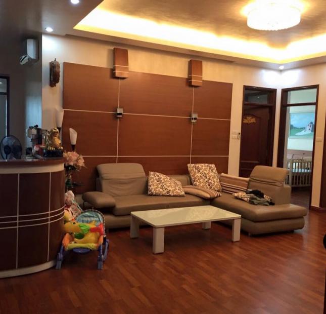 Cho thuê căn hộ 130m2, 3 phòng ngủ, nội thất đầy đủ, giá 11 triệu/tháng tại 335 Cầu Giấy, Hà Nội