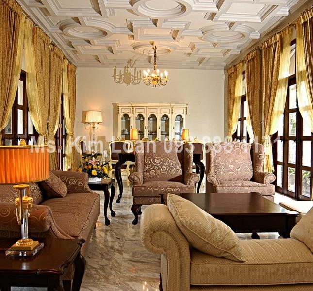 Bán biệt thự lâu đài Chateau 598m2, vào ở ngay, giá 88 tỷ, LH 0938881171