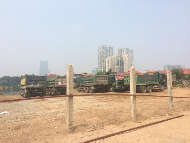 Công ty đuối vốn cần bán lô đất mặt phố Duy Tân, 1400 m2, có GPXD chỉ 90 tỷ