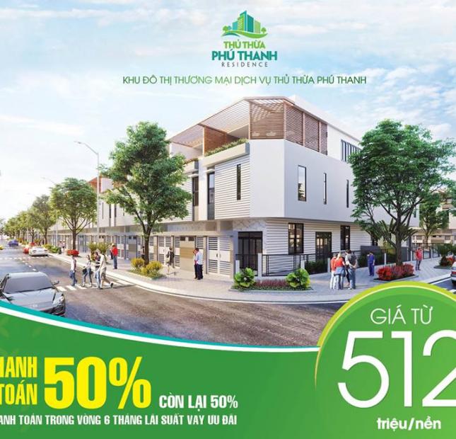 Cát Tường Group mở bán dự án Thủ Thừa Phú Thánh Residence 512Tr/nền LH : 0933.422.300