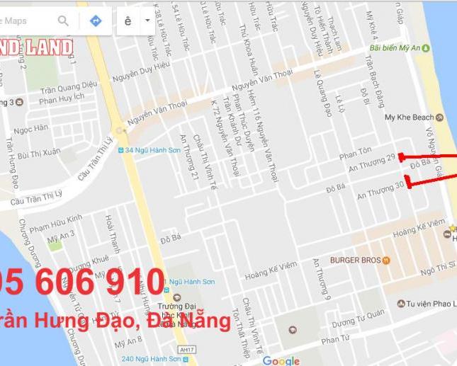 Cho thuê 390 m2 đất đường Trần Bạch Đằng MT 15 x26,đ/d KS CiCilia,gần Mường Thanh   