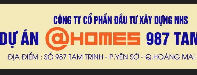 @Homes: Chỉ 1,2 tỷ/2PN - 1,58 tỷ/3PN, mặt đường Tam Trinh,Hoàng Mai. TPBank hỗ trợ vay 70%.LH: 0968 68 68 96