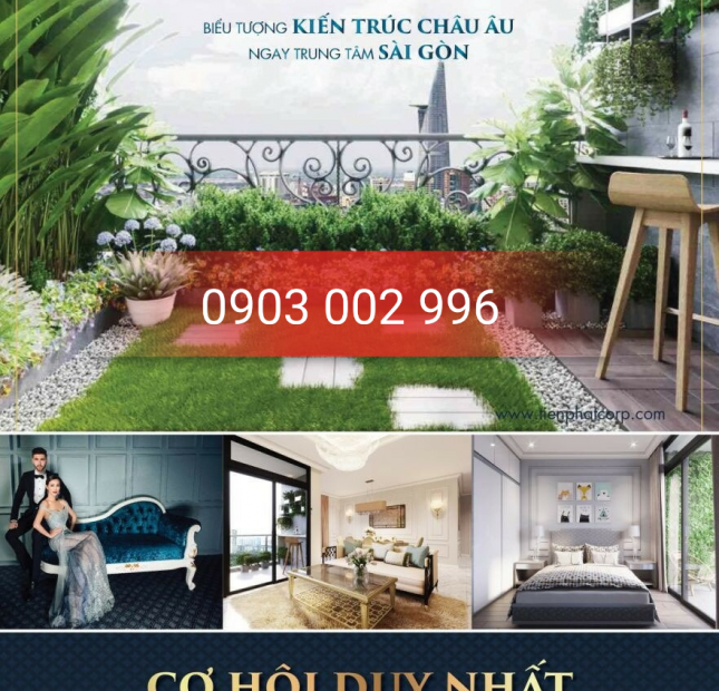 Bán căn hộ sân vườn Grand Riverside tại Bến Vân Đồn, chỉ thanh toán 30%, CK 2.5%, 0903002996