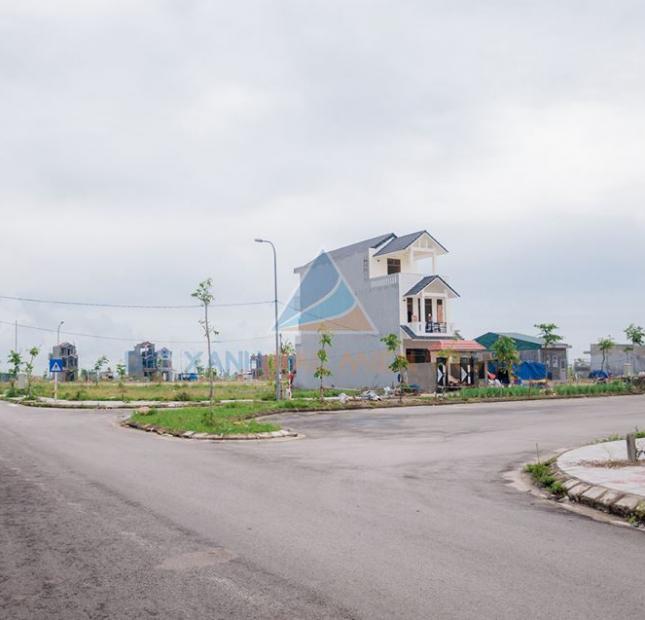 Lô đất mặt tiền đường 12m KĐT Huế Green City, dt 105m2, giá chỉ 532 triệu