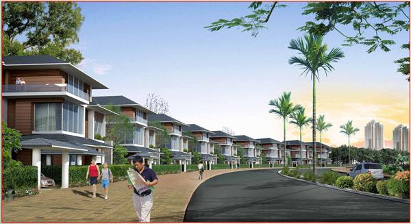 Biệt thự nghỉ dưỡng tiêu chuẩn Singarpore tại khu Tây Bắc. Giá chỉ từ 4,5tr/m2