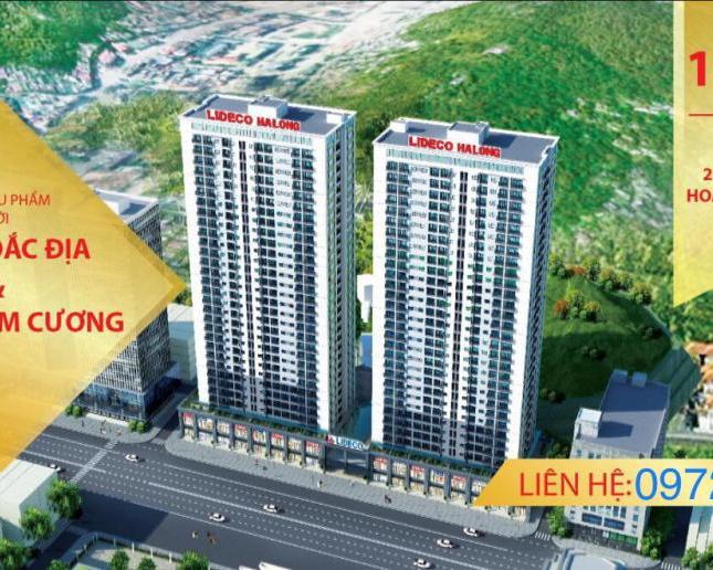 Sở hữu căn hộ chung cư 2 - 3 phòng ngủ tại trung tâm TP Hạ Long, cách cột đồng hồ 300m