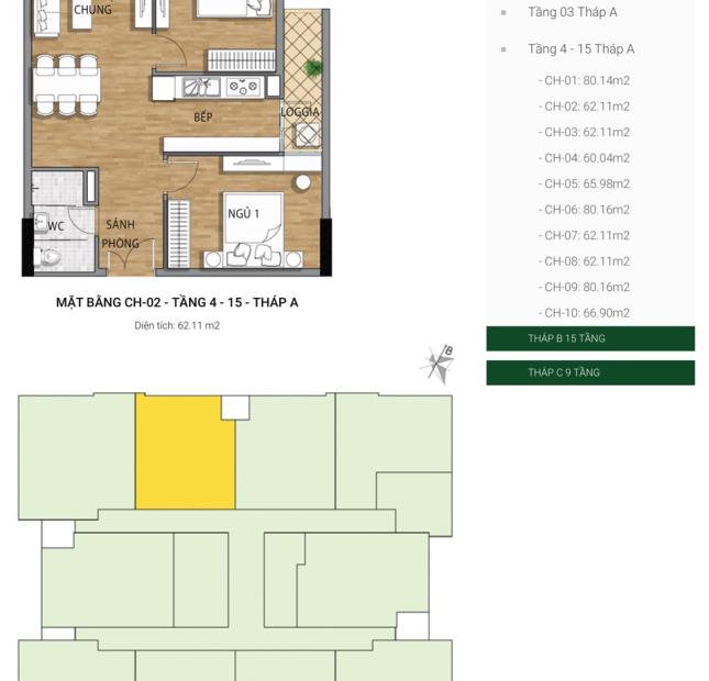 Bán căn hộ rẻ nhất tòa B có nội thất dự án Valencia Garden, LH: 09345 989 36
