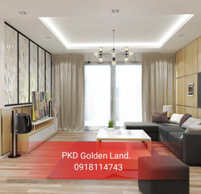 Chính CĐT bán căn góc tòa A Golden Land tầng 6, DT 131.78m2, giá 27.9 tr/m2